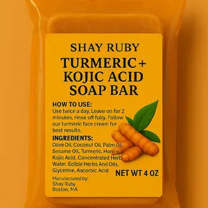 Turmeric soap