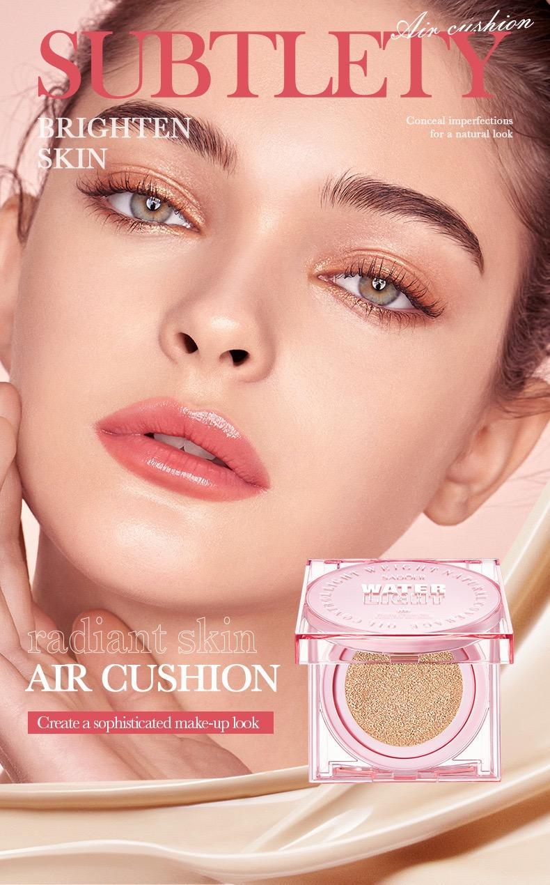 Mask Fit All Cover Pink Cushion Foundation-24-HourLasting High coverage Matte Finish Concealer KoreanCushion Foundation For FlawlessMakeup