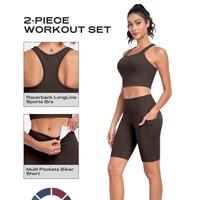2-Piece Set & Thicker Fabric - Coffee