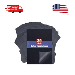 Carbon Paper for Tracing Transfer-Paper Pad, 30 Pcs, A4 8.3 X 11.8 Inch