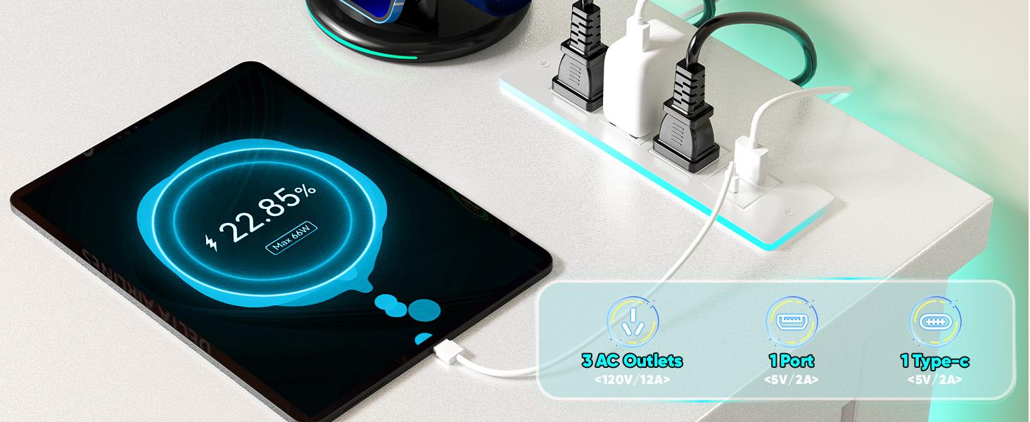 RaybeeFurniture 70 inch TV Stand with Mount & LED Lights, Swivel Modern Entertainment Center with Power Outlet, Wood Media Console for Living Room, Bedroom RaybeeFurniture 70 inch TV Stand with Mount & LED Lights, Swivel Modern Entertainment Center with Power Outlet, Wood Media Console for Living Room, Bedroom