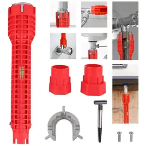8-in-1 Faucet Wrench: The "No Plumber Needed" Tool!  Fix Leaks in Seconds!