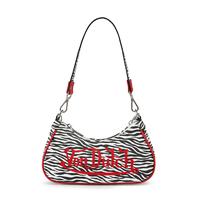 Zebra Print Shoulder Bag
