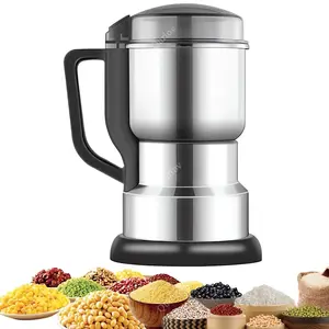 Quriov Electric Coffee and Grain Grinder 300W High-Power Tool for Summer Use, Multifunctional Food-Grade Fast Grinding Food Processor