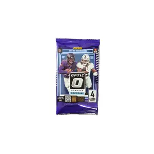 (One Pack) 2025 Optic NFL Blaster Football Pack (Look for Purple Shock Parallels) - Sports Trading Cards