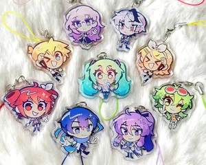 Vocaloid | Hatsune Miku/Kagamine Rin/Len/Megurine Luka/Gumi/Kamui Gakupo/VFlower/Teto/Kaito Acrylic Keychain