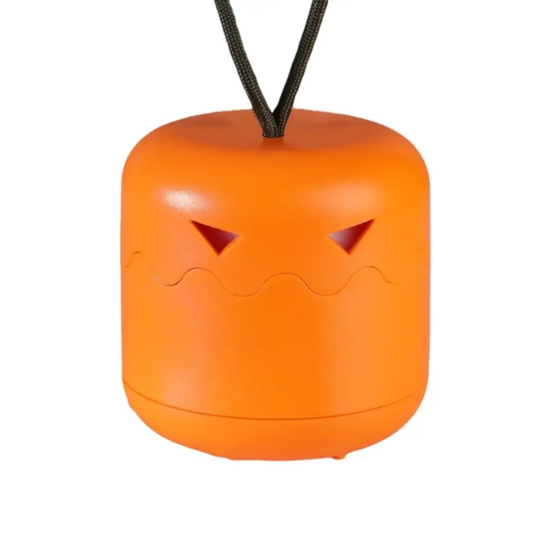 Handheld USB-Powered Pumpkin Night Light - Pull-Up Switch Pumpkin Lantern with Adjustable Brightness, Spooky Home Supplies Bedroom Decor, Halloween Party Ornament, Pumpkin Decor