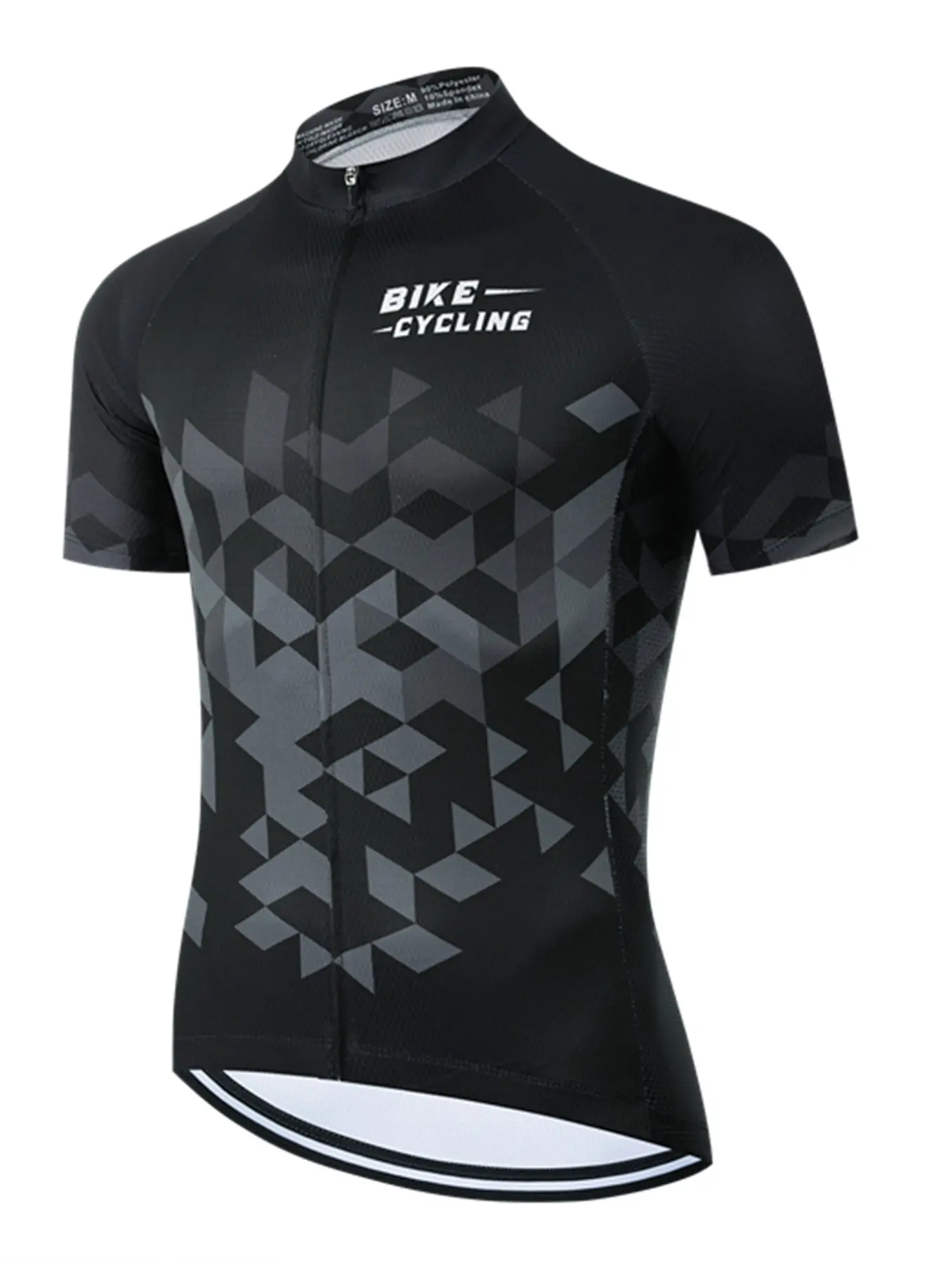 New Bike Bicycle Sports Jersey, Short Sleeve Cycling Shirt, Road Bike Top, Summer Biking Apparel, Sportswear Top, Cyclist Jersey, Sporty All-Over Print, Slim-Fit, Athletic Top, Sports Tops