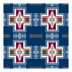 Western Equine Lycra Single Tube Tail Bag - Round Up Pattern