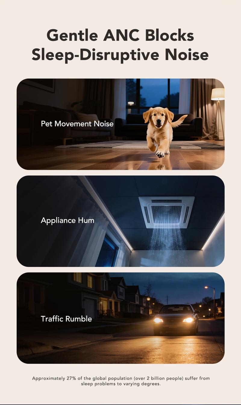 MINISO MS217 Wireless Earbuds Bluetooth 6.0 Headphones, Sleep Earbuds, Waterproof Wireless Earphones, Mini Invisible In Ear Earbuds, Suitable for Office, Sports, Sleeping, Study and Audio Calls, Built in Microphone, Gaming Bluetooth Headphones