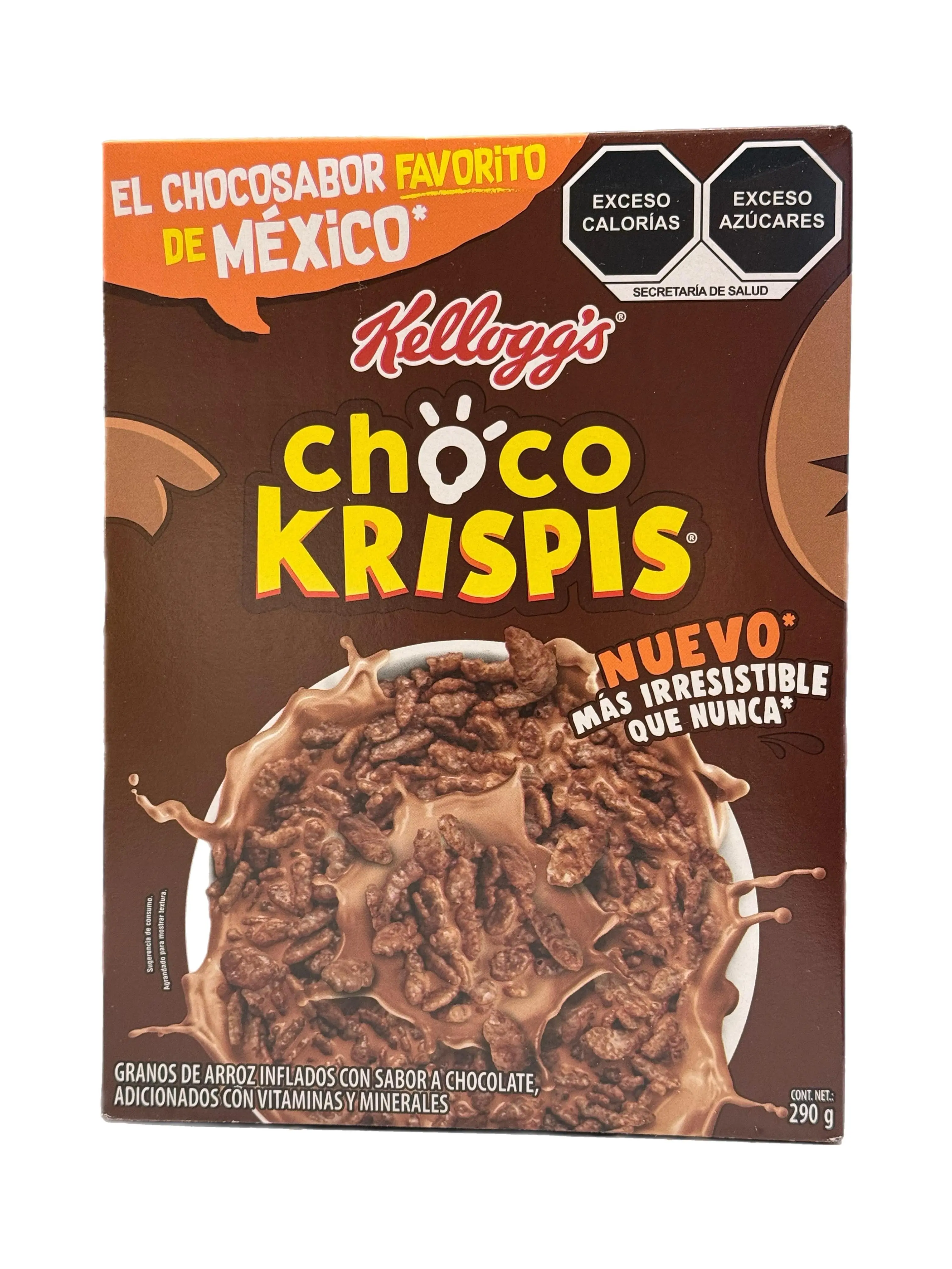 Kellogg's Choco Krispis 10.23 oz (290 g) – Mexican Chocolate Flavored Puff Rice Cereal