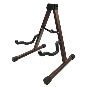 5 Core Guitar Stand A Frame w Foam Arms Rubber Pad for Acoustic Electric Bass