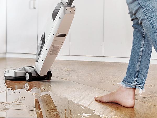 Tineco iFLOOR 2 Cordless Wet Dry Vacuum Cleaner for Multi-Surface Cleaning, Great for Sticky Messes and Pet Hair