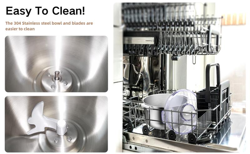 AIZIYO DoughChief 7Qt Electric Dough Mixer with Ferment Function, Dough Maker with 304 Stainless Steel Bowl, Microcomputer Control, Face-up Touch Panel, Easy To Clean for Bread & Pizza