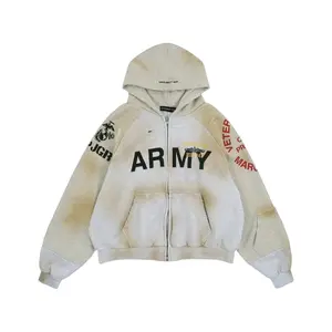 Project G/R Army Zip Up Hoodie