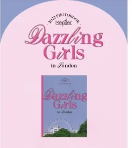 Kep1er - Dazzling Girls In London - Kep1Er 240pg Photobook w/ Contents Envelope, Stamp Sticker, Mini Poster Set, 2-Cut Film Set, Photocard Set + Baggage Tag  [BOOKS] Photo Book, Photos, Poster, Stickers, Asia - Import