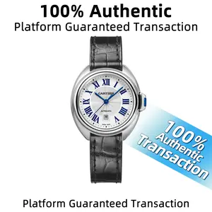 Cartier Clé de Cartier 31mm Ref. WSCL0016 - Stainless Steel, Silver Flinqué Dial Automatic Women's Watch WHP038551