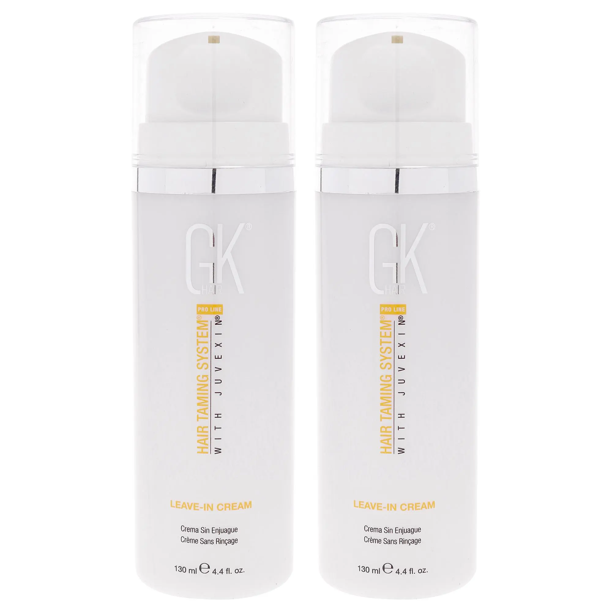 Global Keratin Hair Taming System Leave-In Conditioning Cream - Unisex Haircare, Daily Use - 4.4 oz, Pack of 2