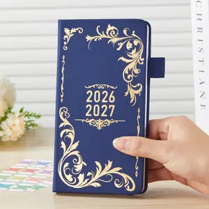 Pocket Calendar/Planner 2026-2027 for Purse, July.2026 - June.2027 Weekly & Monthly Small Academic Planner with 12 Monthly Tabs, Inner Pocket, A6 Appointment Book for Women/Men Organizing, 3.8''×7''