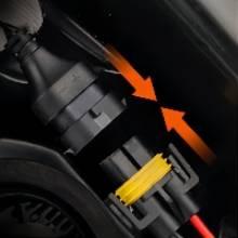 1997 Ford Ranger 9007/HB5 15W 6000K White LED Headlight Bulb 2PCS SEALIGHT S1