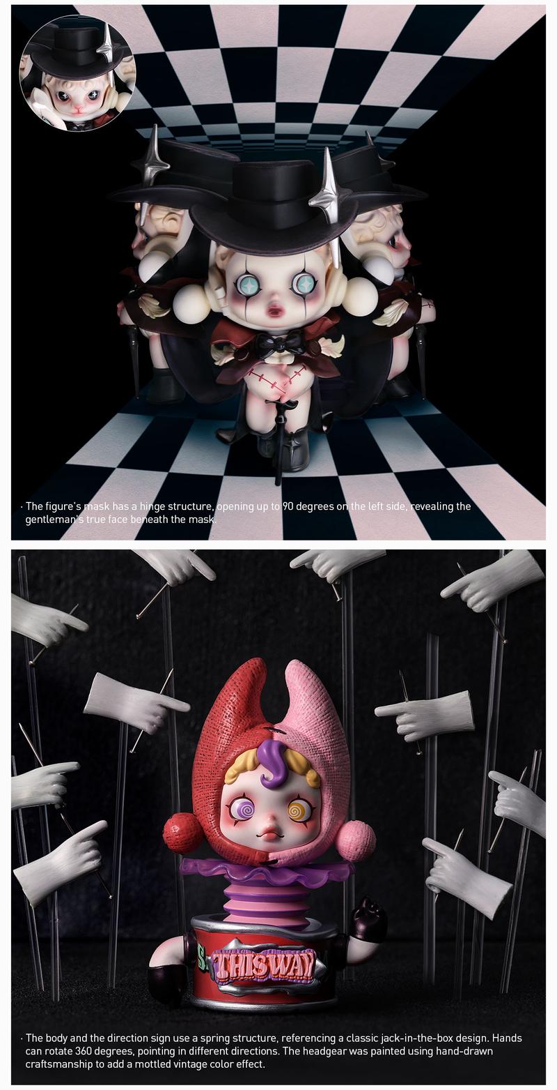 POP MART SKULLPANDA Image Of Reality Series Figures, Blind Box POP MART SKULLPANDA Image Of Reality Series Figures, Blind Box