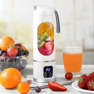 Best Mini Juicer Blender – 2-in-1 Ice Crusher & Smoothie Maker | Perfect for Liquid Diets, Fresh Juice, Shakes, Baby Food | USB Rechargeable & Easy to Clean | Great for Home, Office, Dorm, and Back-to-School Gifts cup portable vegetable