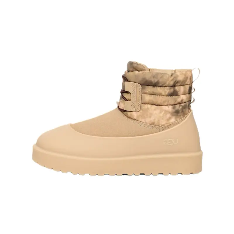 UGG Classic Mini Lace WEA Smokescreen Boot Mustard Seed Men’s Perfect Trendy Casual Comfort Fashion Footwear Walking Shoe Boy