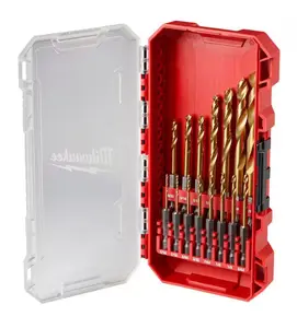 SHOCKWAVE Impact Duty Titanium Drill Bit Set (15-Piece)