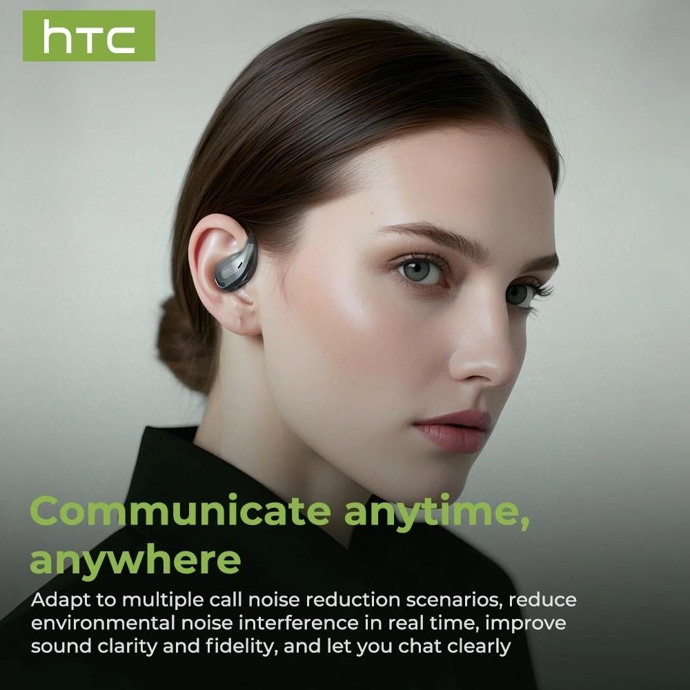 HTC NE18 AI Headphones Open Earbuds with 134 Language Translation Bluetooth 6.0 Dual Mode Switching HD Clear Calls IPX5 Waterproof HIFI Sound Quality Long Battery Life Comfortable Wear HTC NE18 AI Headphones Open Earbuds with 134 Language Translation Bluetooth 6.0 Dual Mode Switching HD Clear Calls IPX5 Waterproof HIFI Sound Quality Long Battery Life Comfortable Wear