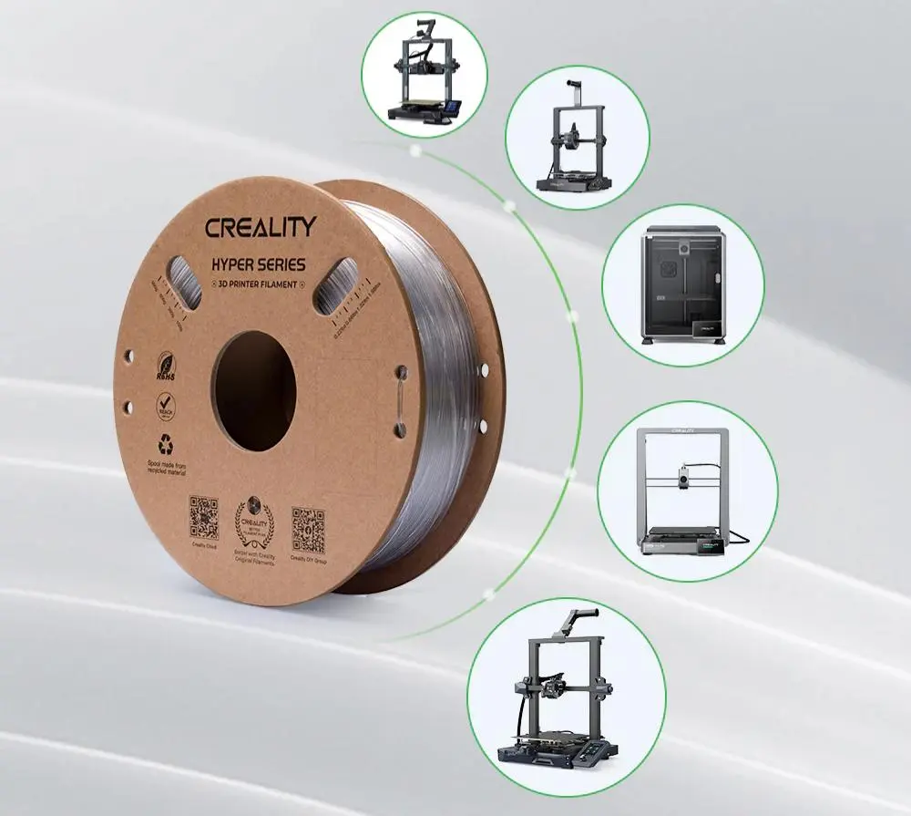 Creality Hyper Series PETG 3D Printing Filament 1kg Creality Hyper Series PETG 3D Printing Filament 1kg