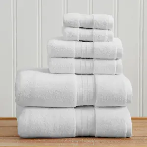 100% Cotton Premium Bath Towel Set - Chiara Collection