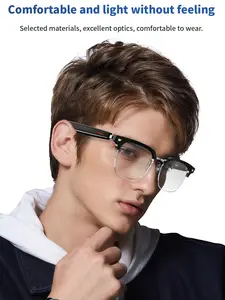 TSBIFV 2026 Smart Glasses for Men & Women Bluetooth Wireless with Voice Assistant Music Calls Touch Control Features