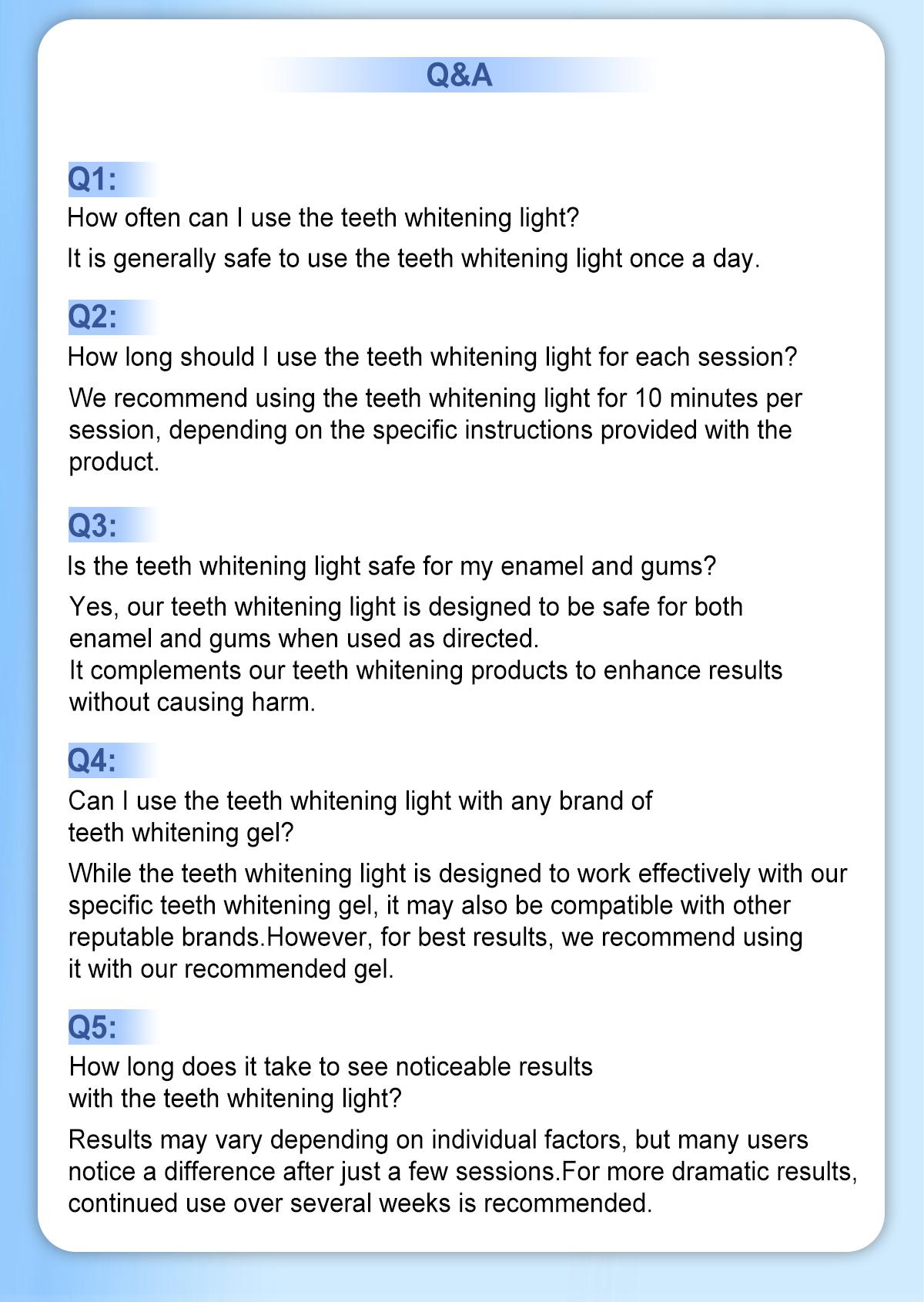 MySmile Original Teeth Whitening Kit with LED Light (5x Bulbs) - 3 Gels for Sensitive Teeth | Fast 10-Min Results