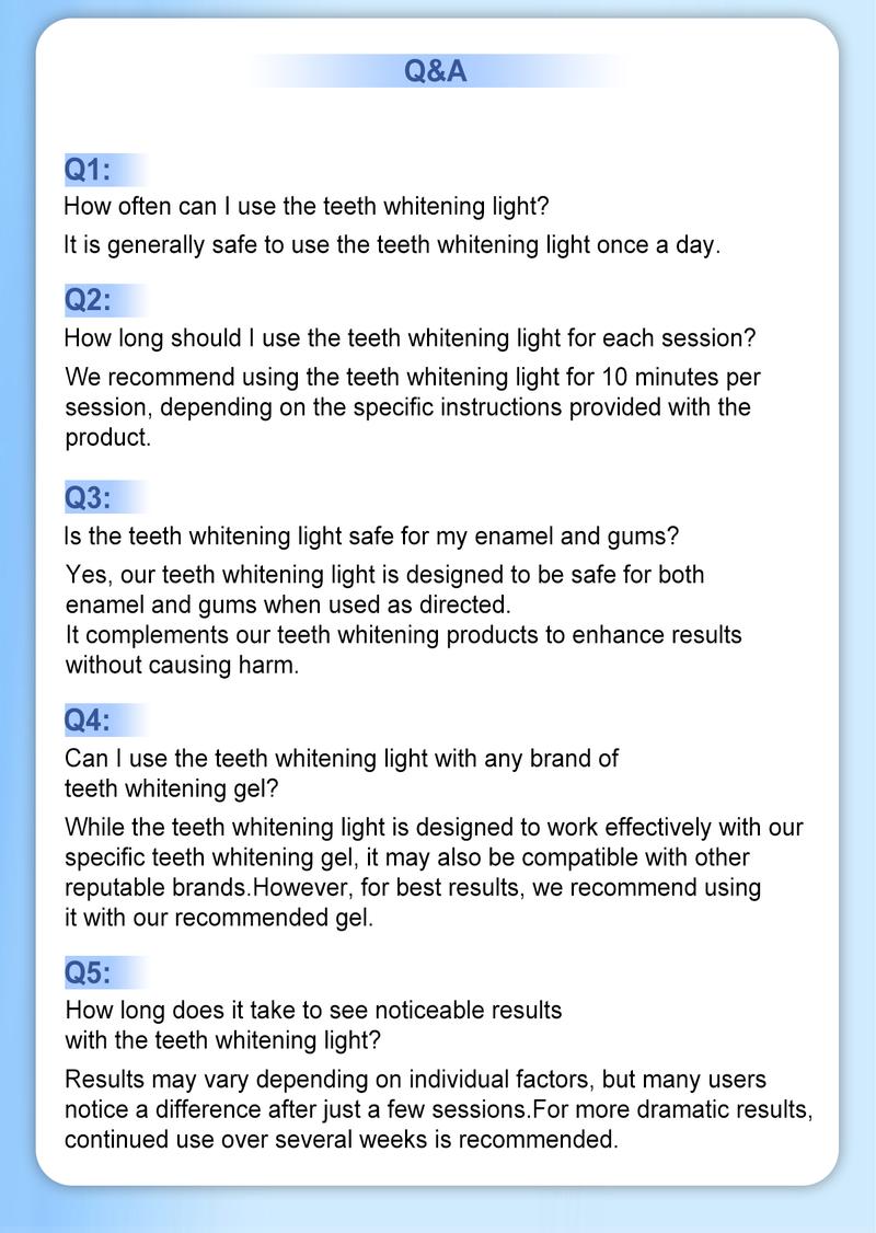 MySmile Original Teeth Whitening Kit with LED Light (5x Bulbs) - 3 Gels for Sensitive Teeth | Fast 10-Min Results