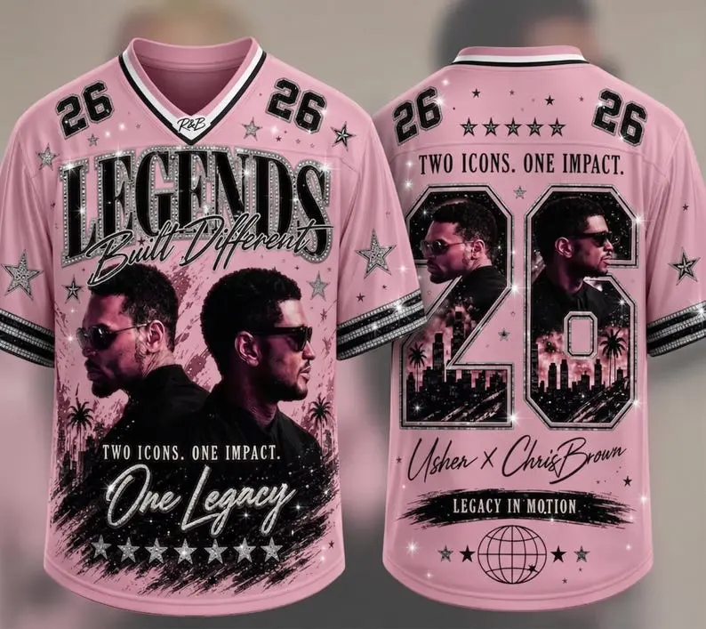 2026 R&B Tour Fan Apparel – Legends Music Jersey, Concert Shirt, Streetwear Outfit for Men Women