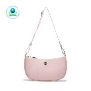 Mexs Shoulder Bag for Women 1.5L Handbags with Adjustable Strap Underarm Purse Mini Clutch Purses Trendy Crescent Bags