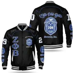 Zeta Phi Beta Varsity Jacket, Zeta Phi Beta Dove Z-phi-B Zeta Phi Beta Sorority Jacket 67 3AV
