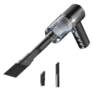 Fit for 120W Wireless Vacuum Cleaner for Home and Car - Dual Use, Compact & Portable Design, Black