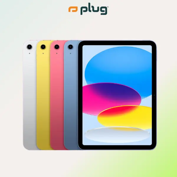 Refurbished iPad 10th 10.9" (WiFi) - Excellent Conditionwith 1-Year Warranty by Plug