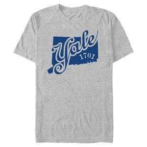 Men's Yale University 1701 School Logo T-Shirt