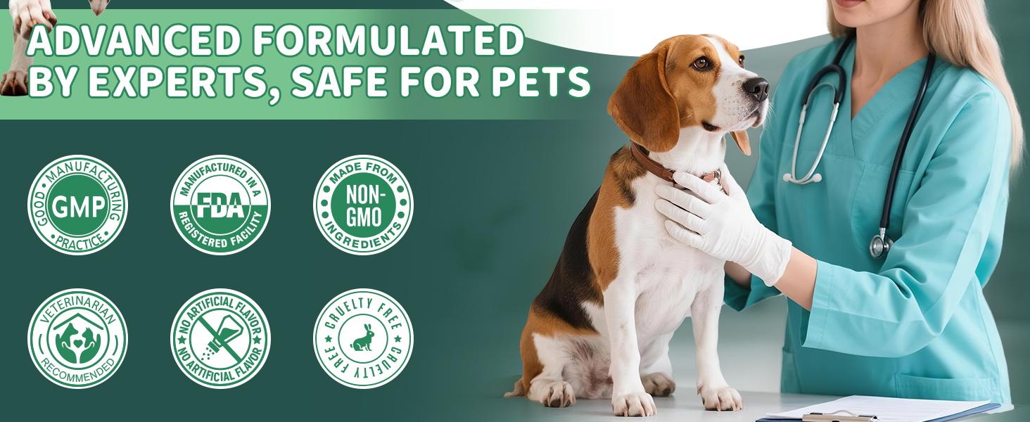 Dog Flea & Tick Support Soft Chews - Natural Oral Supplement - Suitable for All Breeds & Sizes - 150 Chicken Treats