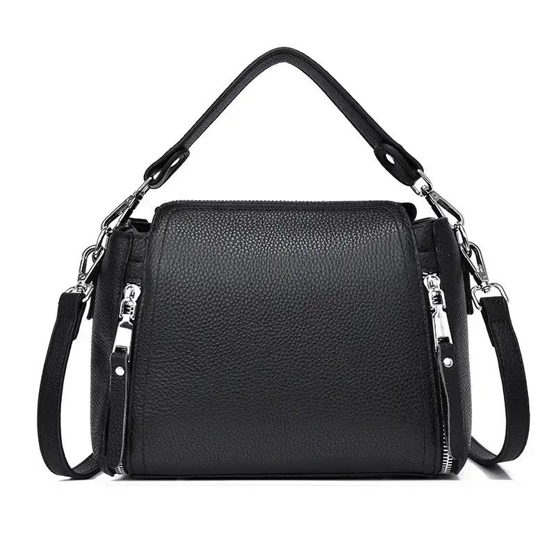 Designer Genuine Leather Women's Handbag with Top Handle, Large Capacity Handheld Shoulder Crossbody Bag for Women with Adjustable Strap oot dbagGift