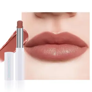 Mauve Brown Tinted Lip Balm, Hydrating Sheer Soft Matte Finish Lipstick for Women, Creamy Natural Color Lip Tint Balm Lightweight And Non-greasy Lip Glow Long Lasting Waterproof for Dry Lips 03#