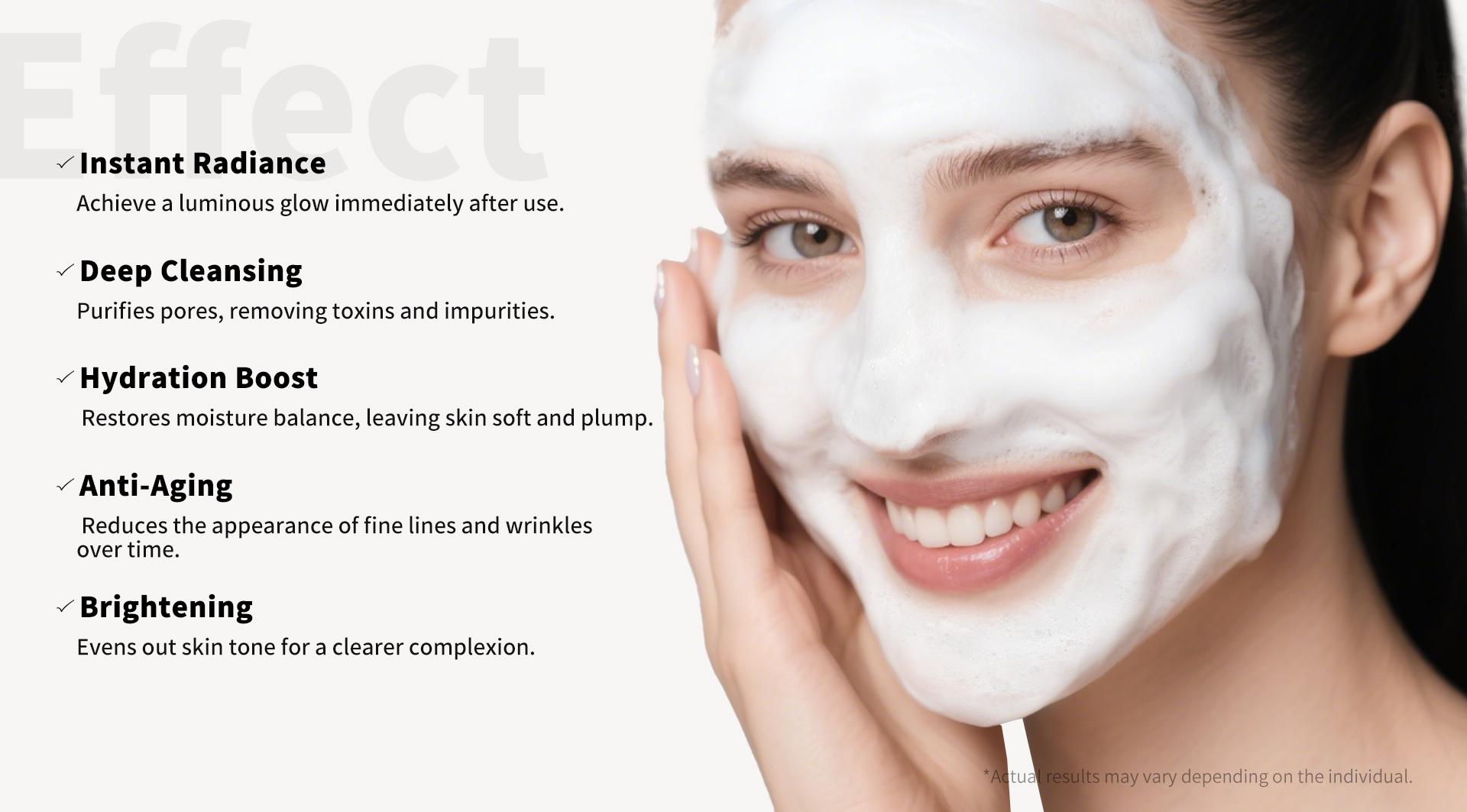 OPZI Oxygen Infusion Anti-Aging Mask | Firming, Hydrating & Radiance | 8 Treatments Soft Hypoallergenic Skin Repair Radiant Moisture Foam Retinol