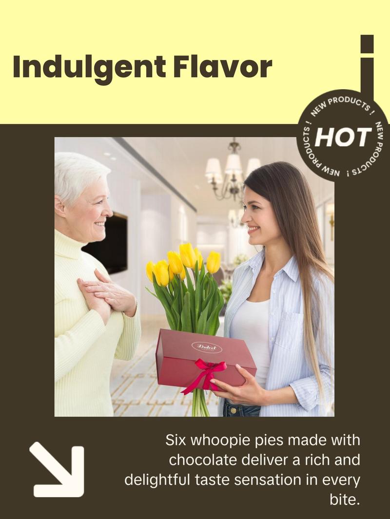 Whoopie Pie Basket Dulcet Gift Package 6