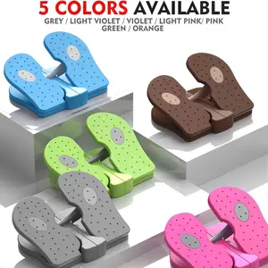 Magic BB Mini Stepper, Foldable Stepper For Leg Training, Calf and Ankle trainer, Stepper Exercise Machine,Foot Stretching Machine for leg exercises, gentle exercise equipment for seniors, space-saving home fitness Equipment-Anti-slip mat included.