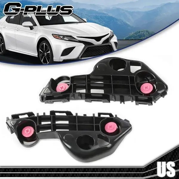 MOTOR GPLUS Front Beam Bumper Bracket Retainer Mount Support, Automotive Car Exterior Auto Parts Accessories for 2018-2019-2020 Camry