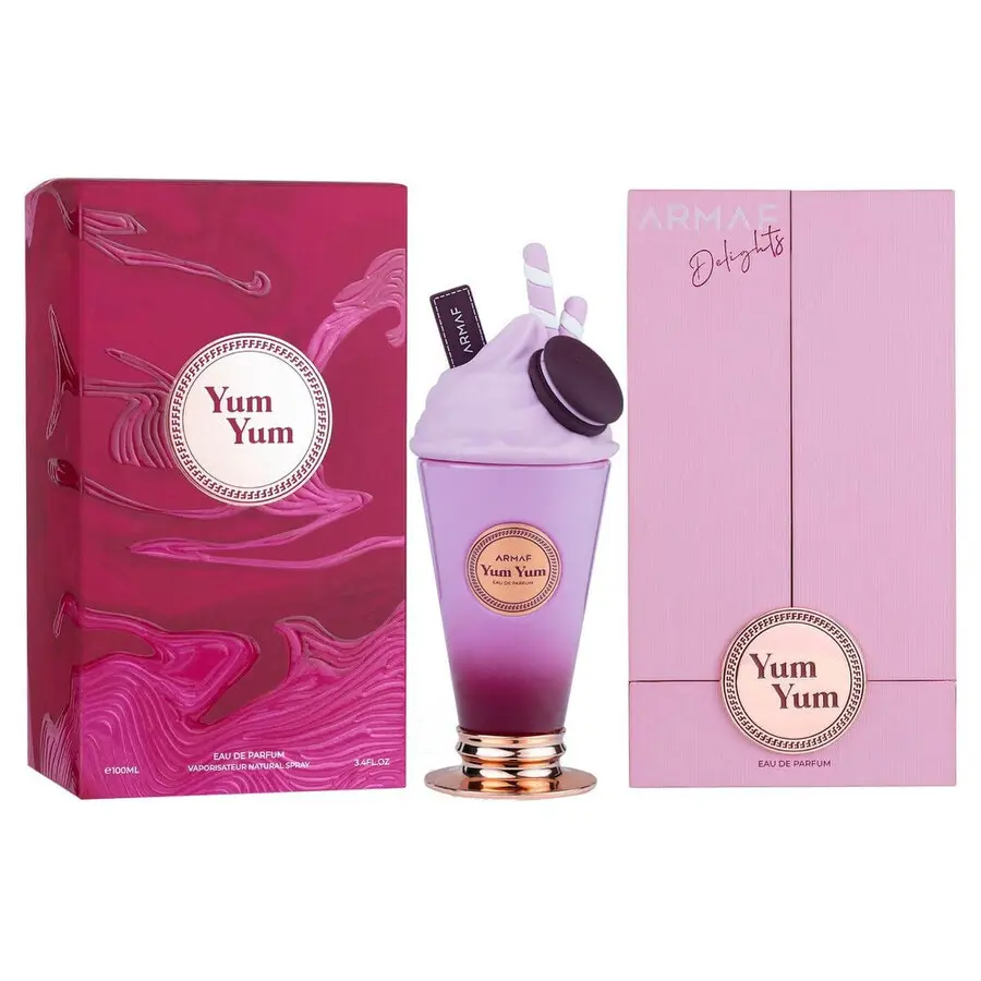 Armaf Yum Yum Eau de Parfum Spray for Women, 3.4 Oz/100ml - Captivating Floral Scent EDP Fragranced Perfume, Daily Wear EDP Scents, Long Lasting