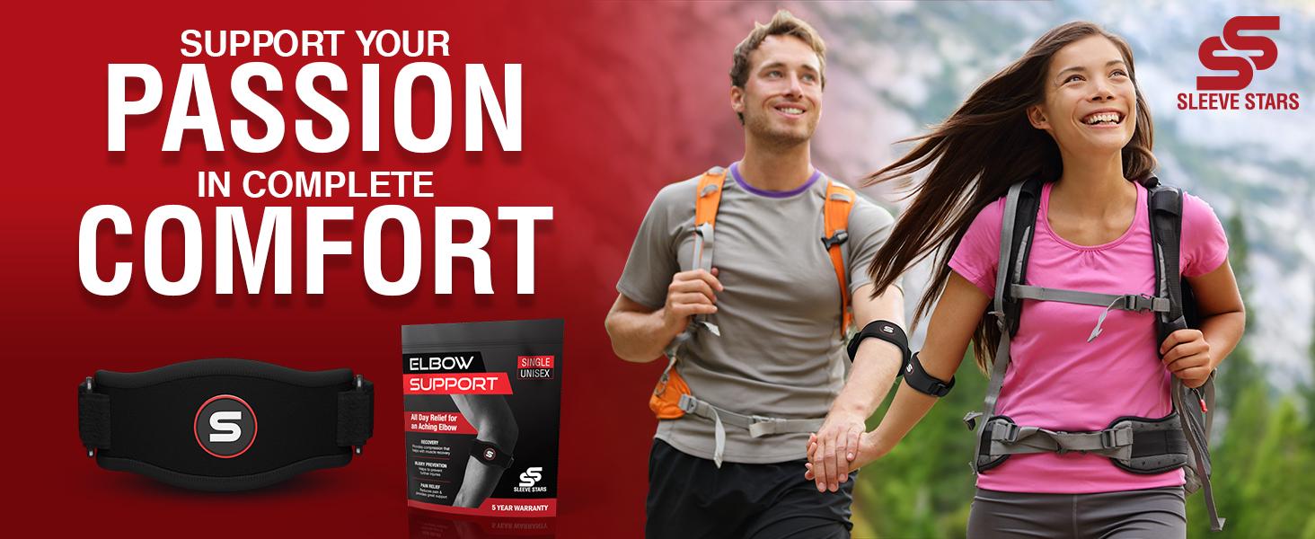 Elbow Brace for Pain Relief | Adjustable Support for Tennis Elbow, Golf Elbow & Daily StrainElbow Brace for Pain Relief | Adjustable Support for Tennis Elbow, Golf Elbow & Daily Strain