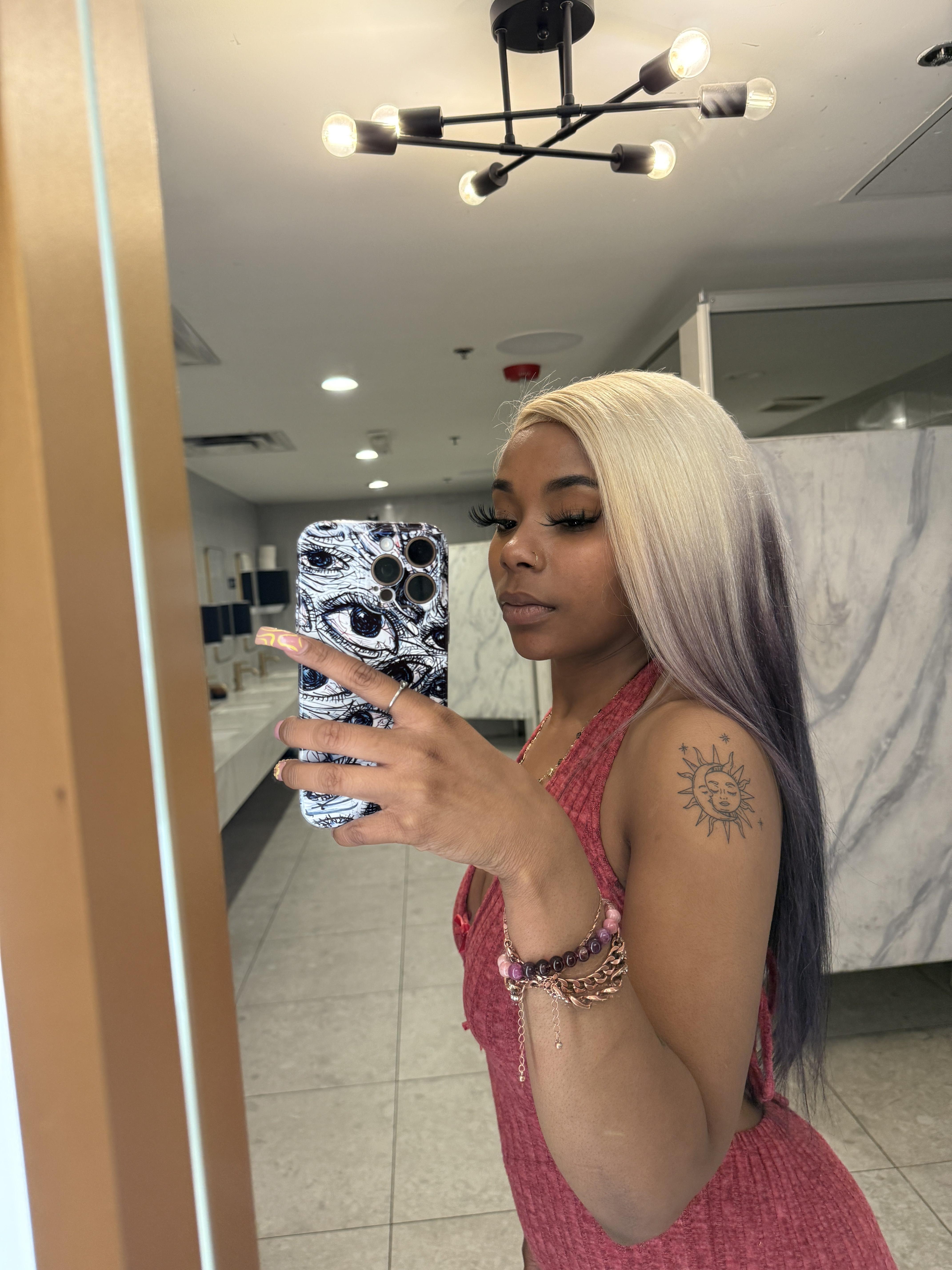 【30“ Only $169】Mamushow 200% Density 13x6 Blonde Lace Frontal Wigs Human Hair 613 Straight Hd Transparent Lace Frontal Wig Pre Plucked With Baby Hair 30 Inch